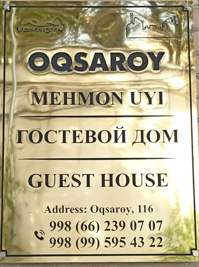 Oqsaroy Samarkand Guest House ภายนอก รูปภาพ